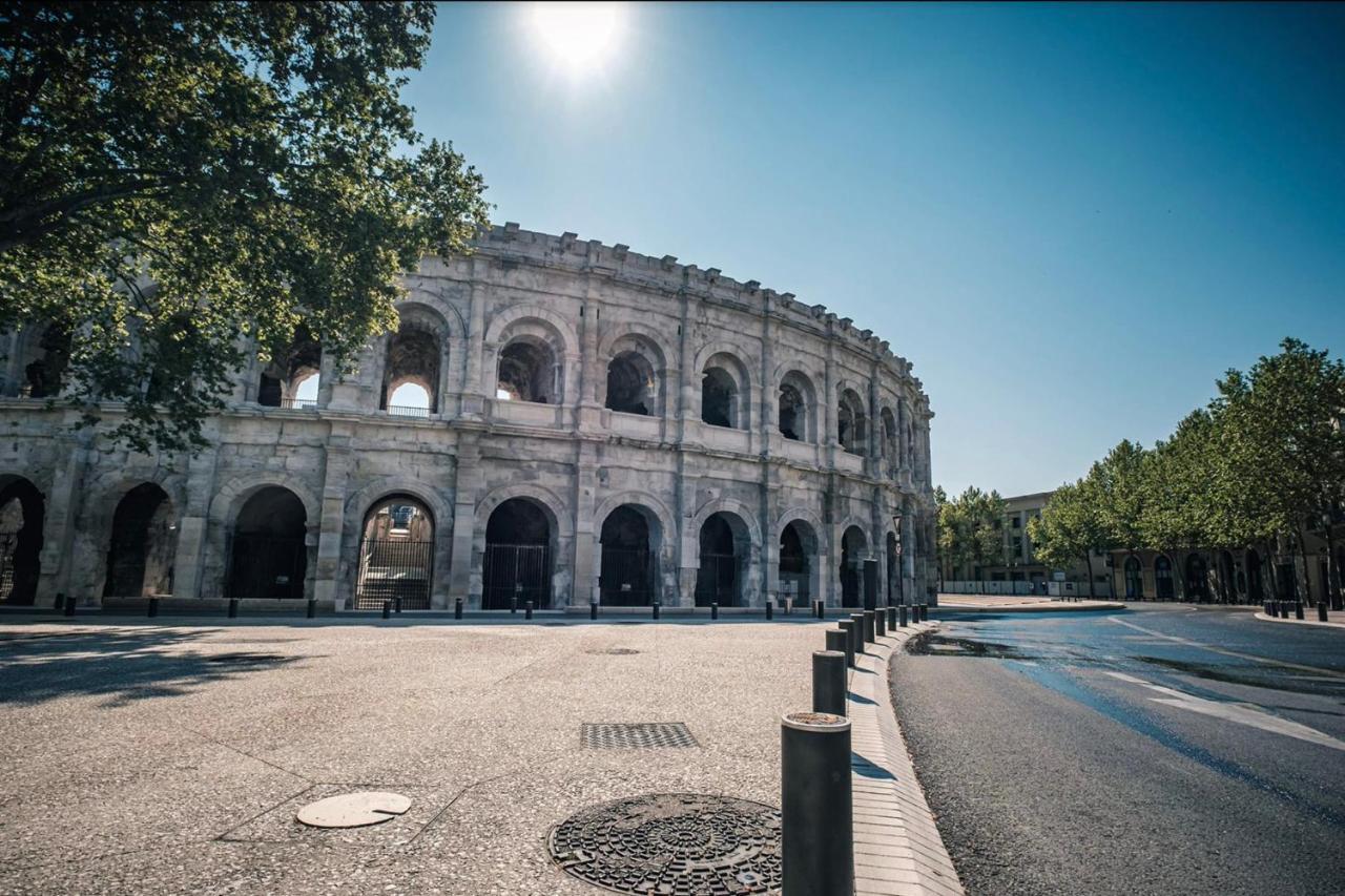 Roche Blanche - Terrasse Et Parking Lägenhet Nîmes Exteriör bild