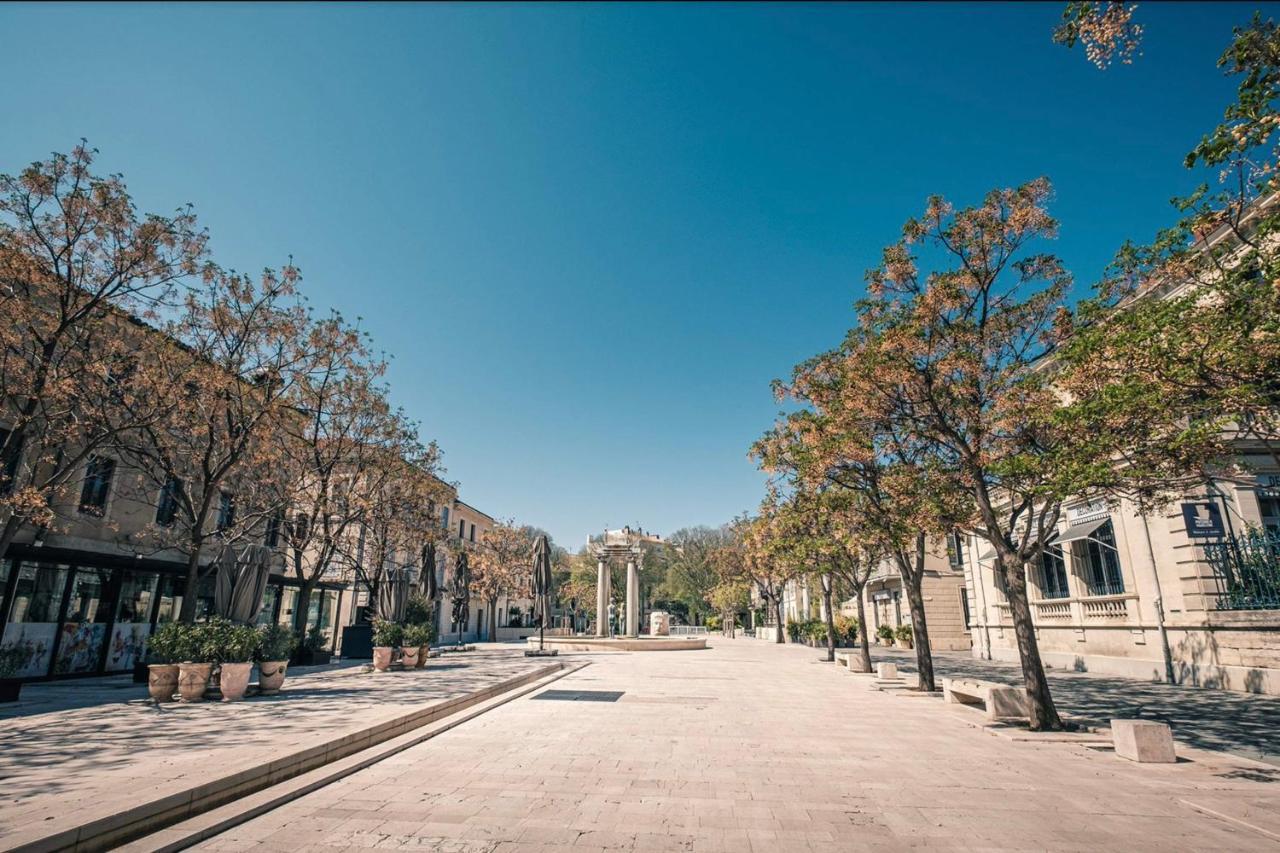 Roche Blanche - Terrasse Et Parking Lägenhet Nîmes Exteriör bild